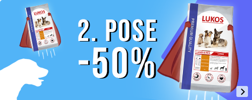 50% rabat på den 2. pose Lukos hundefoder